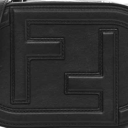 Fendi Vitello Grace Matte Mini O'Lock Camera Case Black 11 of 13
