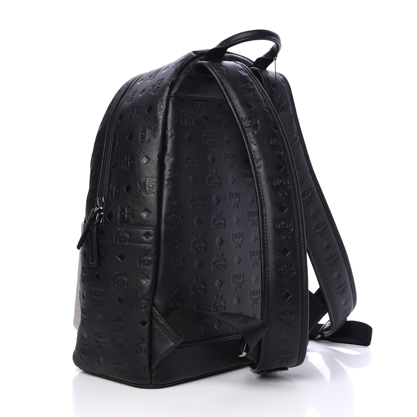 Calfskin Ottomar Medium Two Tone Monogram Backpack Black