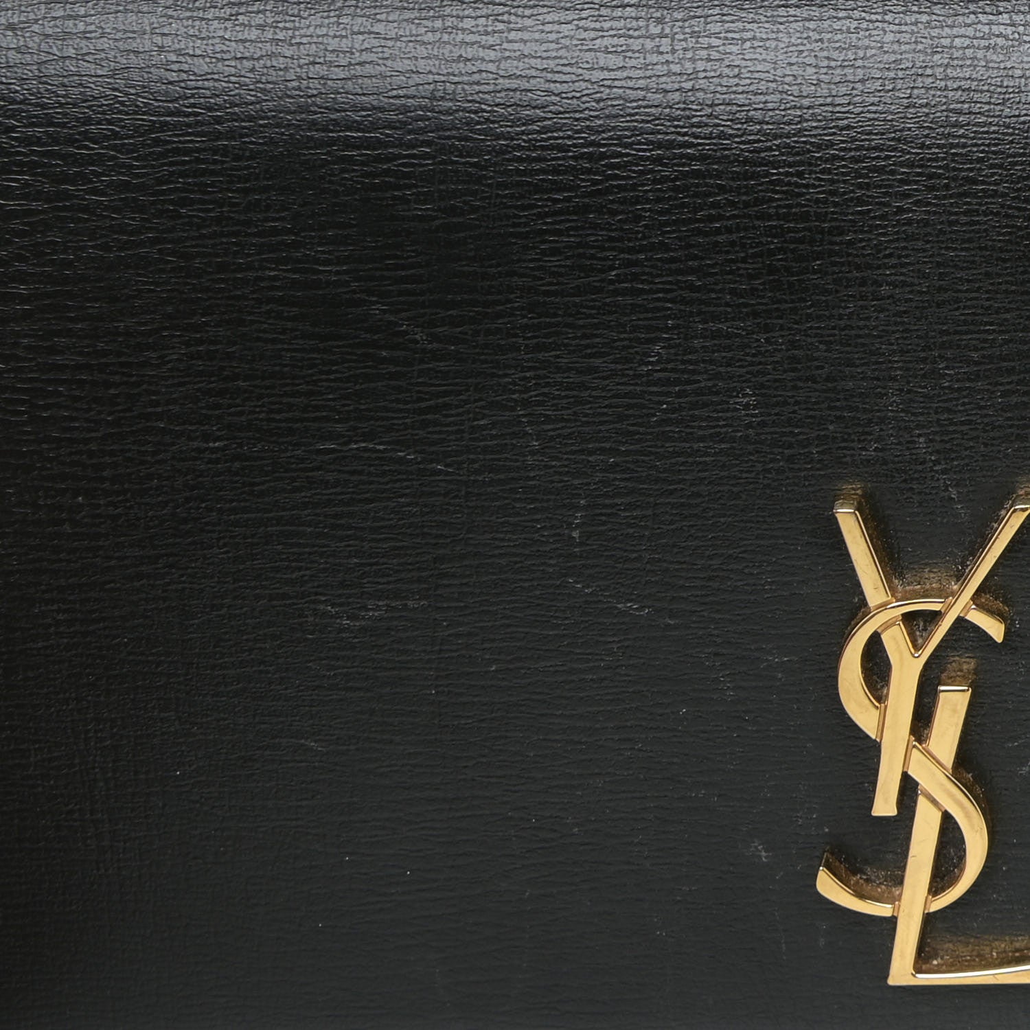Saint Laurent Smooth Calfskin Monogram Phone Holder Crossbody Black 11 of 23