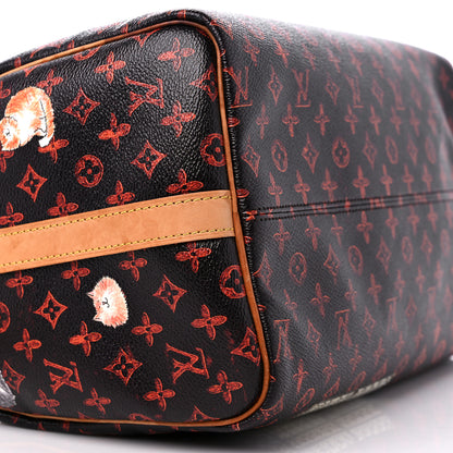 Louis Vuitton Catogram Speedy Bandouliere 30 Marron 8 of 16