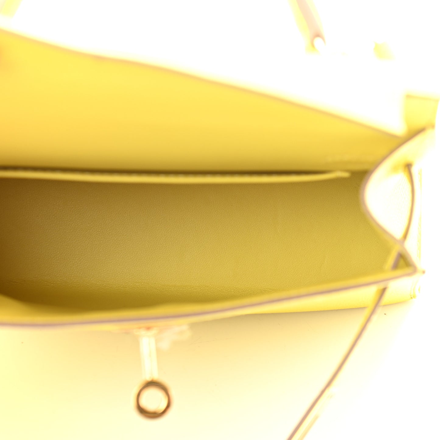 Epsom Mini Kelly Sellier 20 Lime