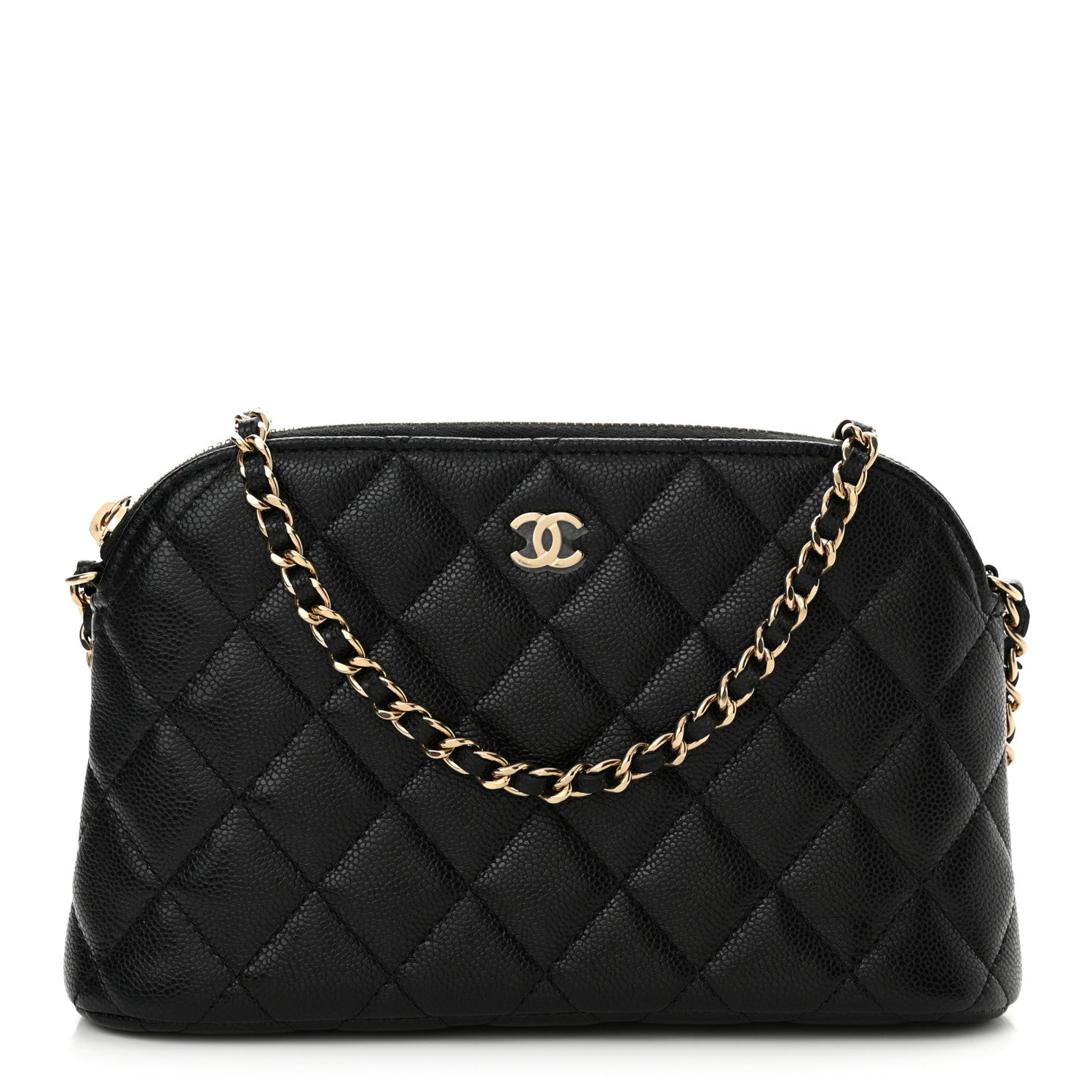 Chanel Caviar Quilted Classic Clutch With Chain Black 1 of 12