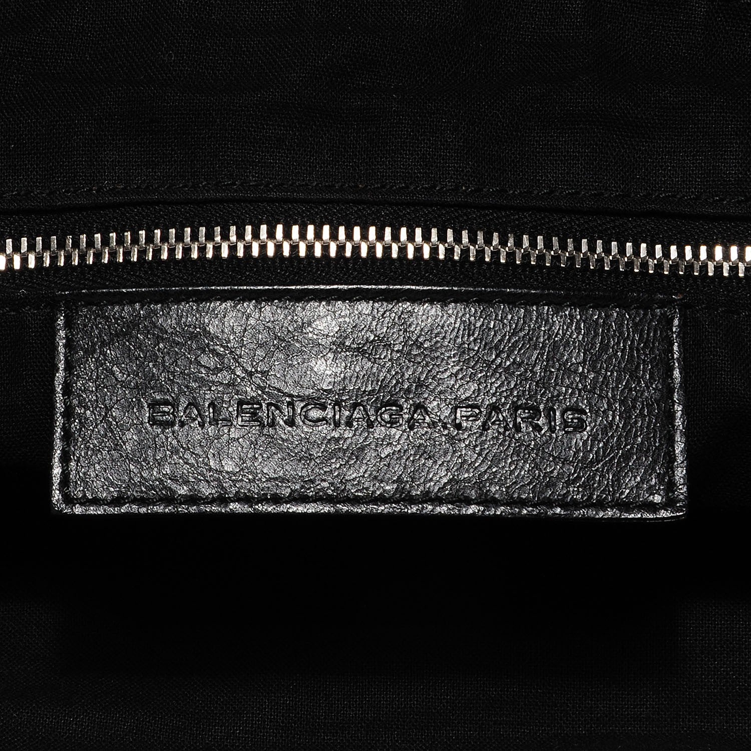 Balenciaga Agneau Giant Brogues Hardware Day Hobo Black 12 of 13