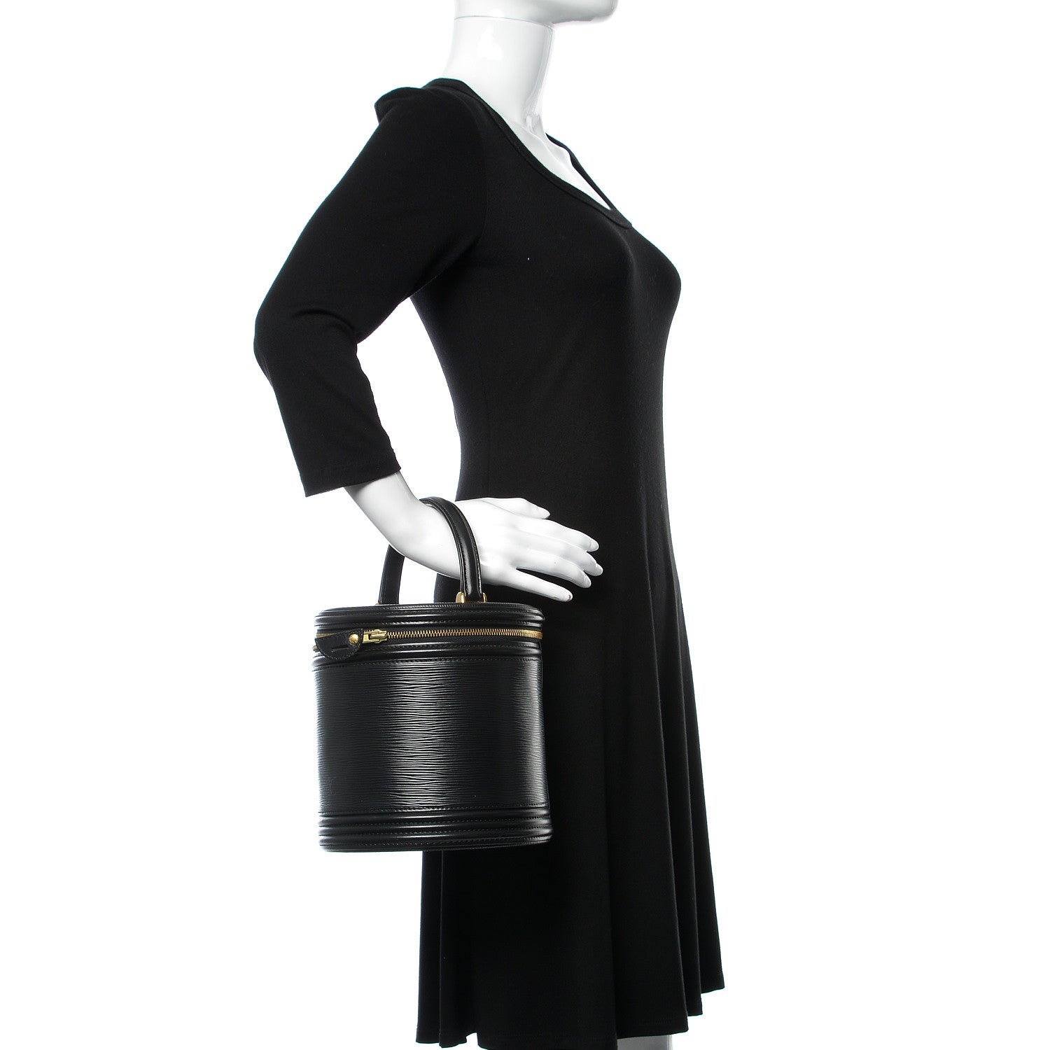 Louis Vuitton Epi Cannes Black 2 of 9
