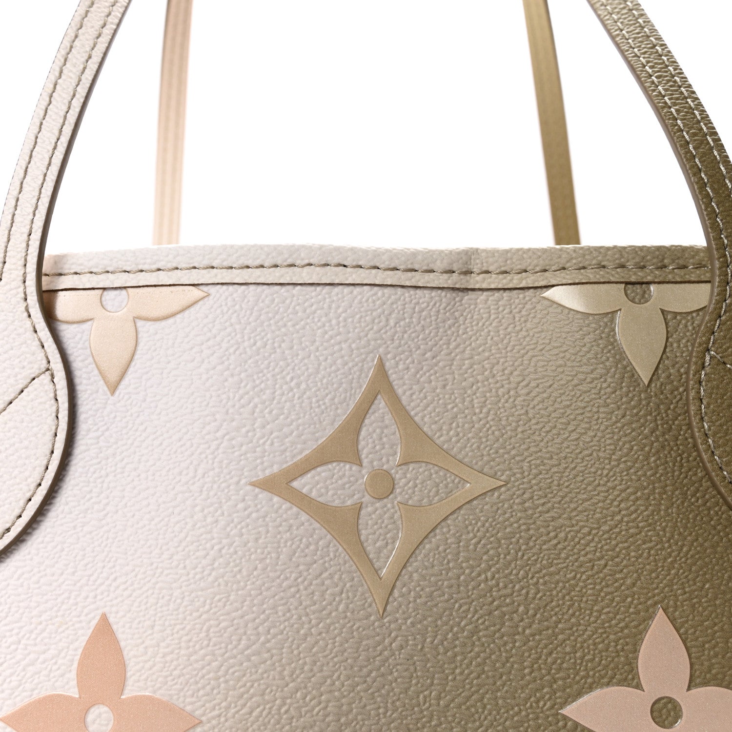 Louis Vuitton Monogram Giant Spring In The City Neverfull MM Sunset Kaki 8 of 10