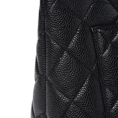Chanel Caviar Quilted Medallion Tote Black 10 of 14