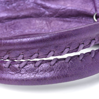 Balenciaga Agneau Classic Hardware City Metallic Purple 18 of 18