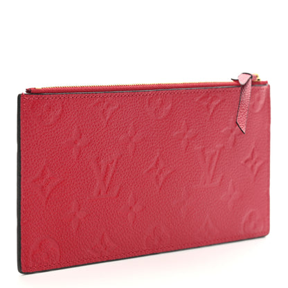 Louis Vuitton Empreinte Felicie Chain Wallet Zippered Insert Cherry 3 of 6