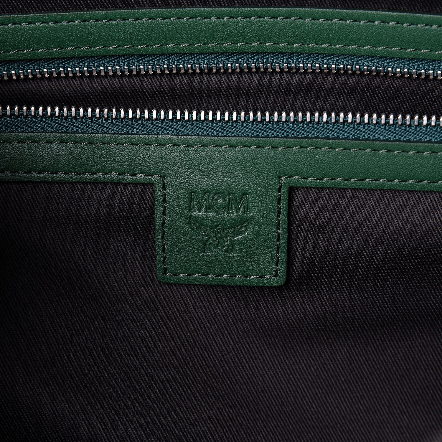 MCM Nylon Camo Dieter Munich Weekender Bag Green 5 of 8