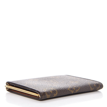Louis Vuitton Monogram French Kiss Lock Coin Purse 4 of 7
