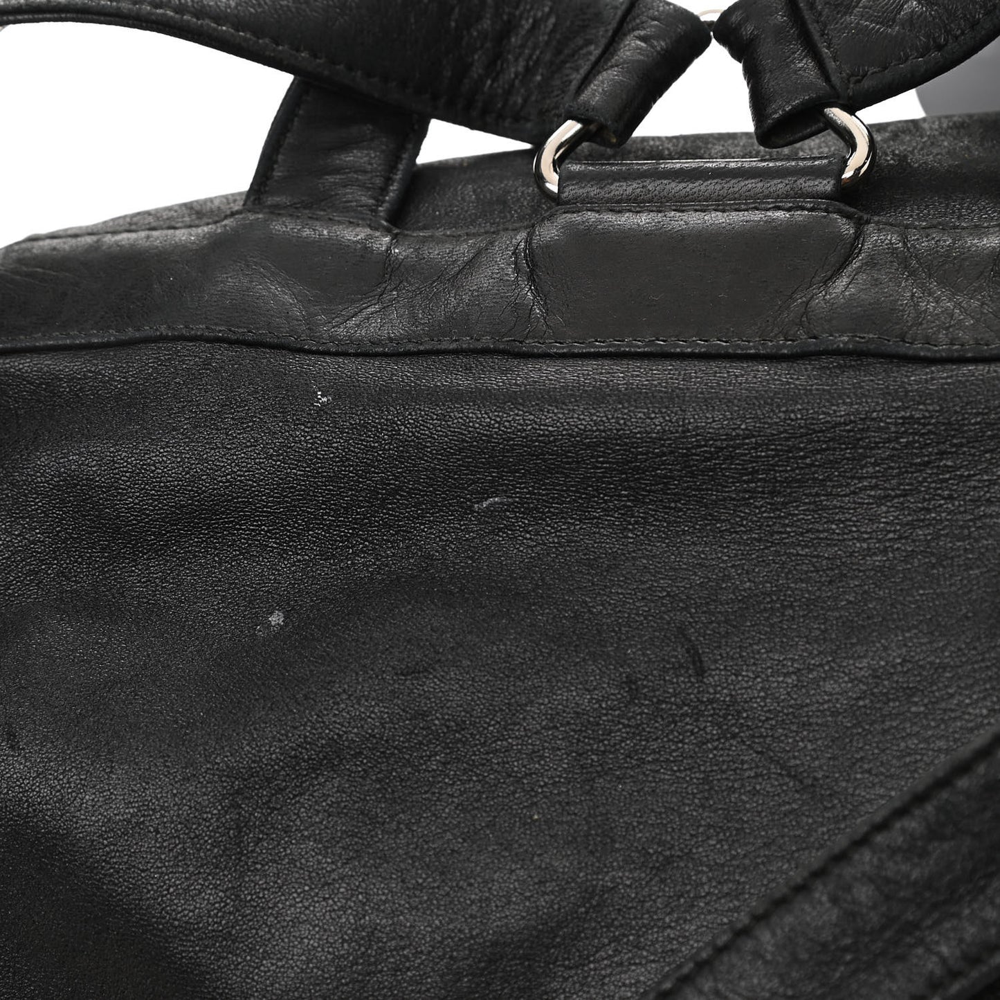 Calfskin Backpack Black