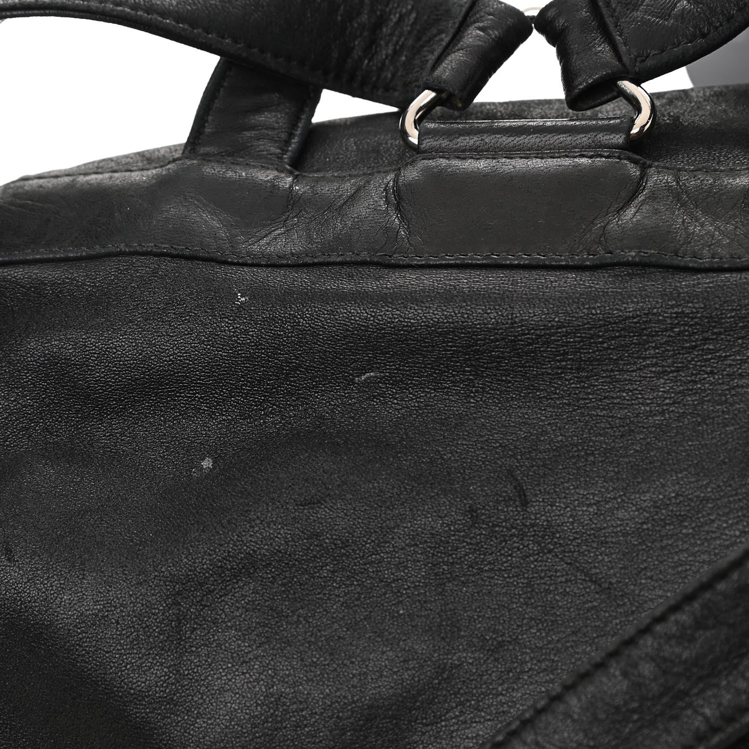 Prada Calfskin Backpack Black 7 of 15