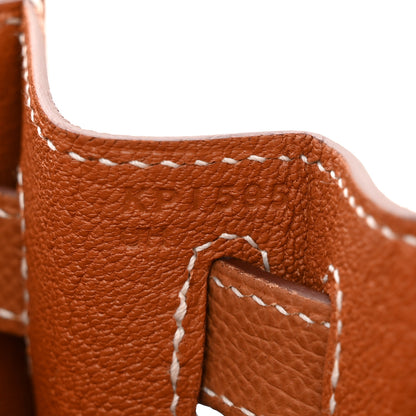 Hermes Epsom Kelly Sellier 28 Gold 7 of 10