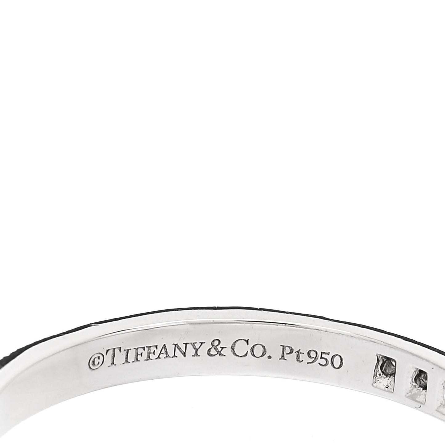 Platinum Diamond Soleste V Band Ring 53 6.5