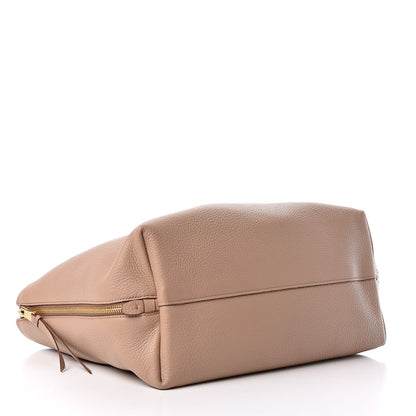 Prada Vitello Daino Side Zip Shopper Tote Cammeo 5 of 13