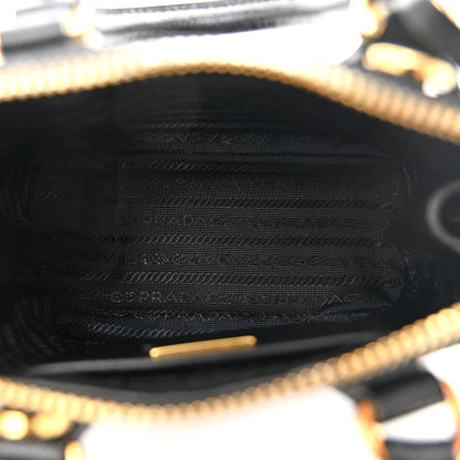 Prada Saffiano Lux Mini Promenade Tote Black 5 of 9