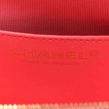 Chanel Lambskin Quilted CC In Love Heart Bag Pink 6 of 10