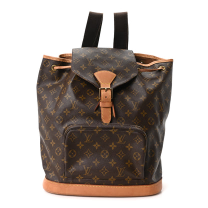 Louis Vuitton Monogram Montsouris GM Backpack 1 of 8