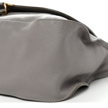Chloe Calfskin Large Marcie Satchel Cashmere Grey 10 of 12
