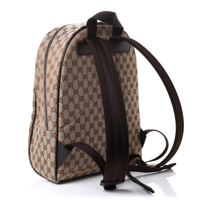 Gucci GG Monogram Travel Backpack Dark Brown 2 of 10