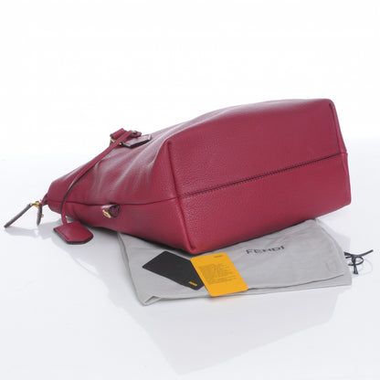 Fendi Vitello Satchel Amarena 4 of 9