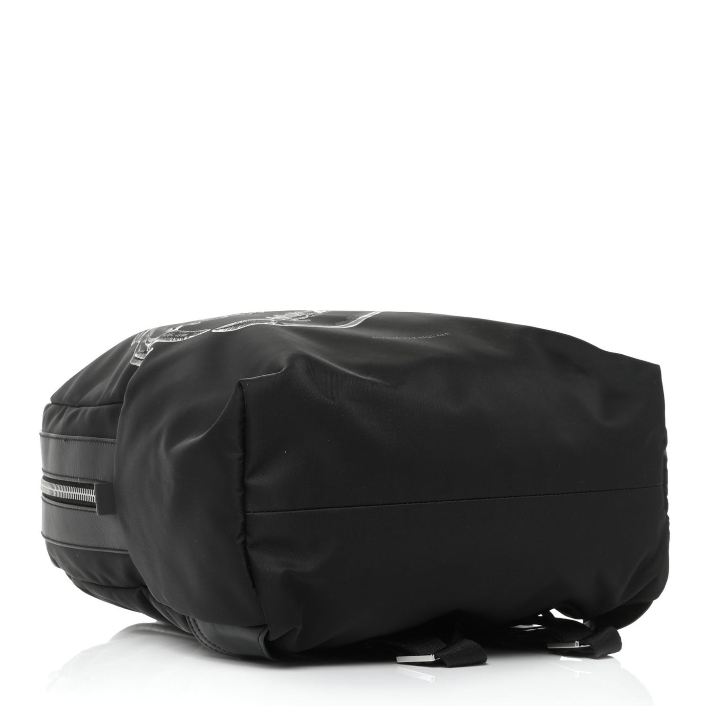 Nylon Lion Skull Backpack Black