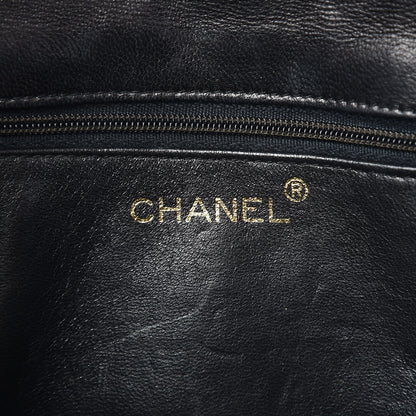 Chanel Patent Tassel Quilted Shoulder Bag Black 8 of 12