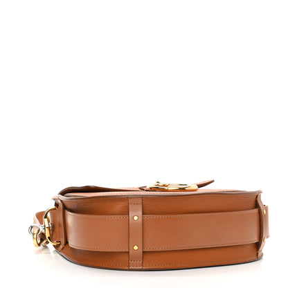 Chloe Grained Calfskin Large Tess Bag Caramel 4 of 7