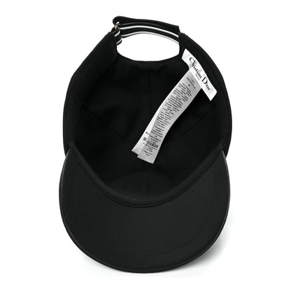 Christian Dior Cotton D-Player Cap 57 Black 6 of 8