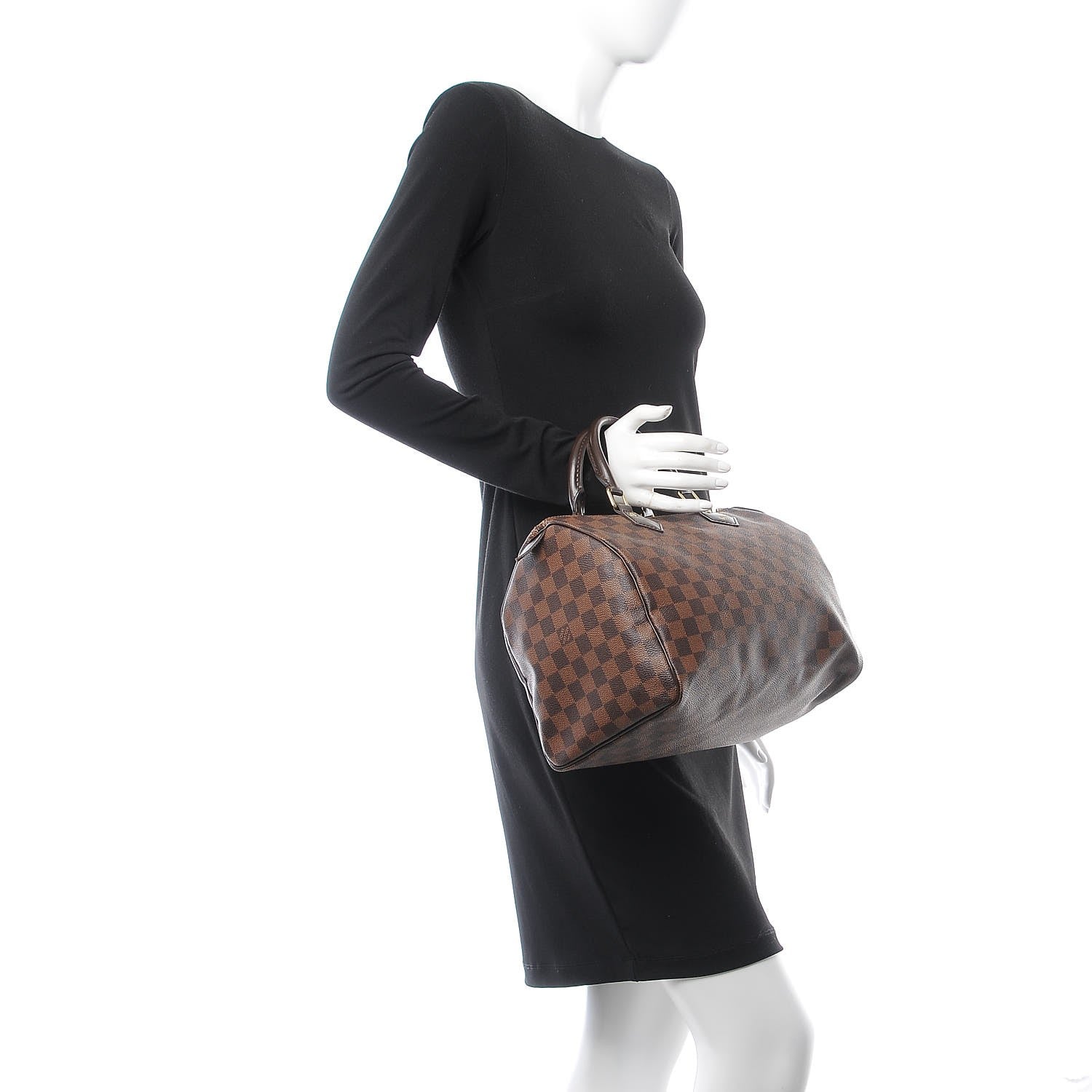 Louis Vuitton Damier Ebene Speedy 30 2 of 9