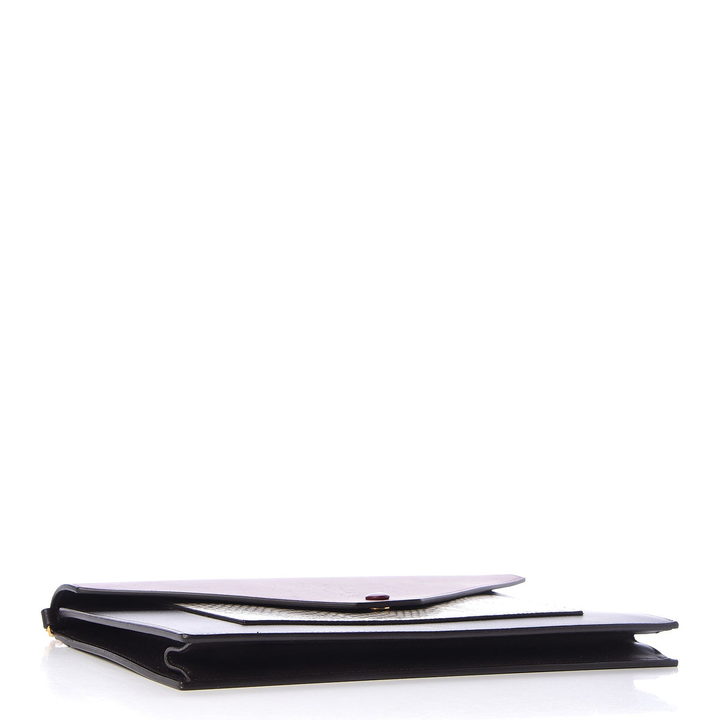 Cobra Shiny Calfskin Clutch On A Chain