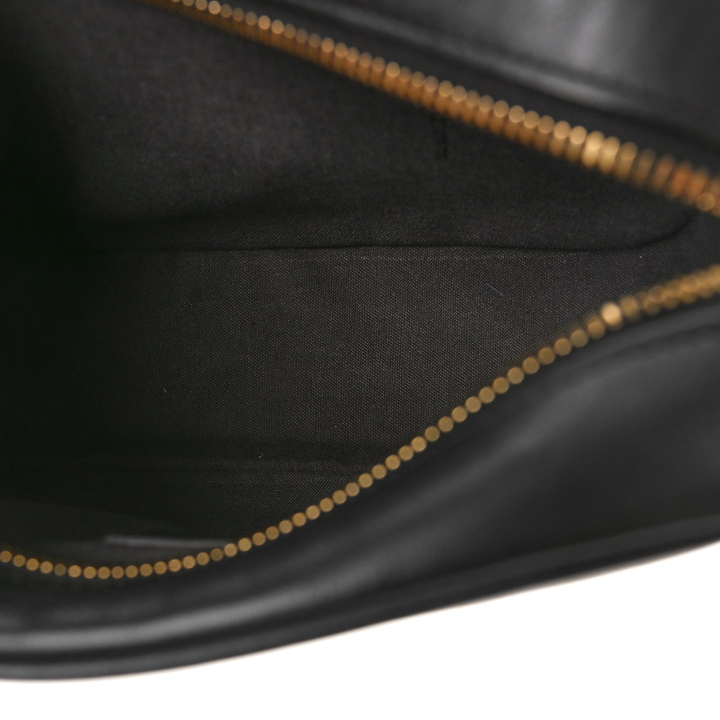 Glazed Fabric Vitello Century FF 1974 Stamp Patch Mini Camera Case Mogano Panna Black