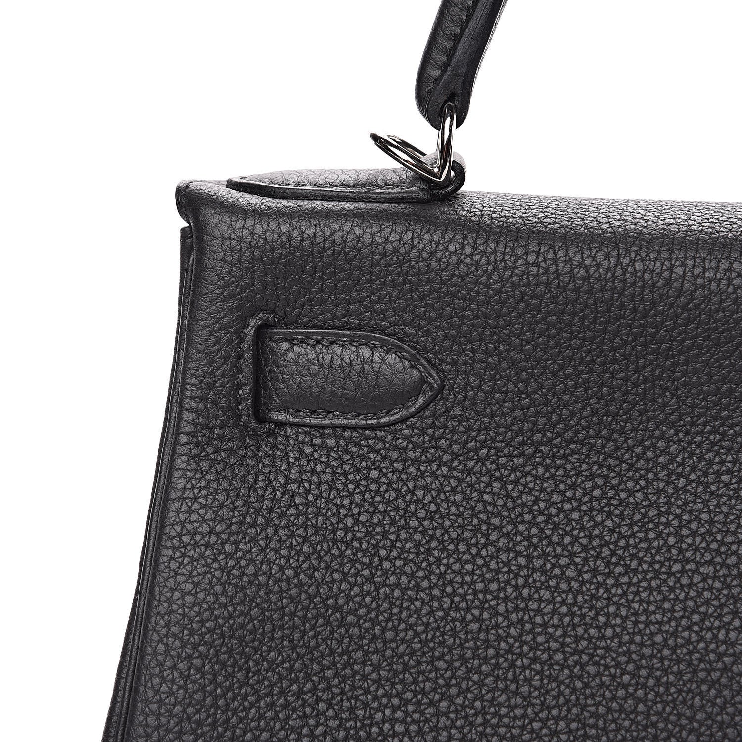 Hermes Togo Kelly Retourne 28 Black 19 of 31