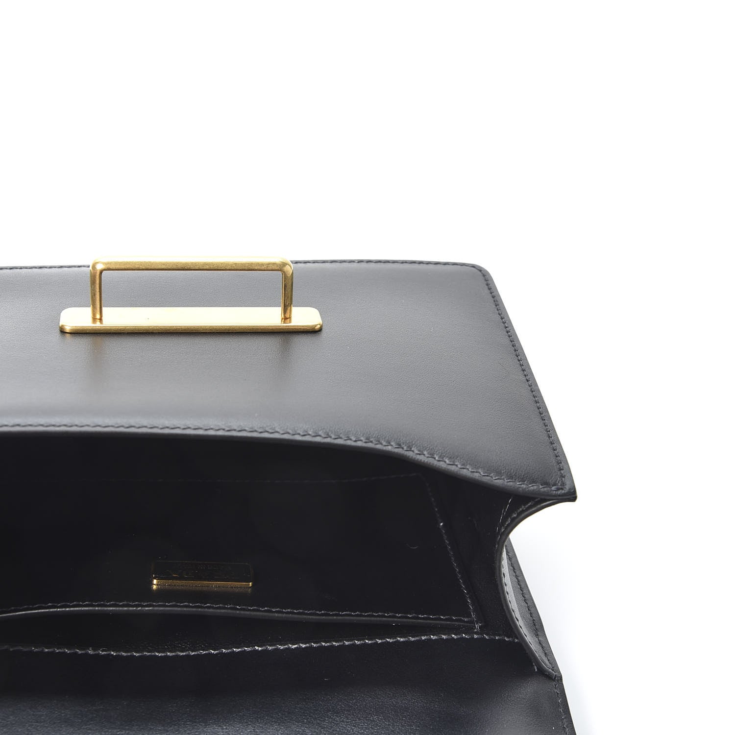 Prada City Calf Saffiano Cahier Bag Black 4 of 8
