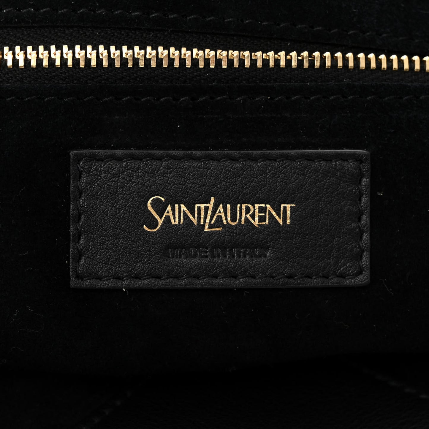 Calfskin Y Tote Black