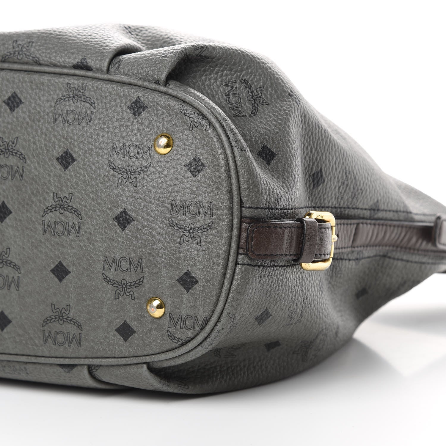 MCM Visetos Hobo Phantom Grey 10 of 12