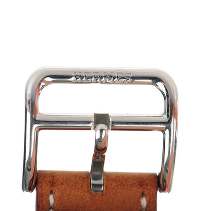 Hermes Barenia 38mm Apple Watch Double Tour Band Fauve 3 of 9