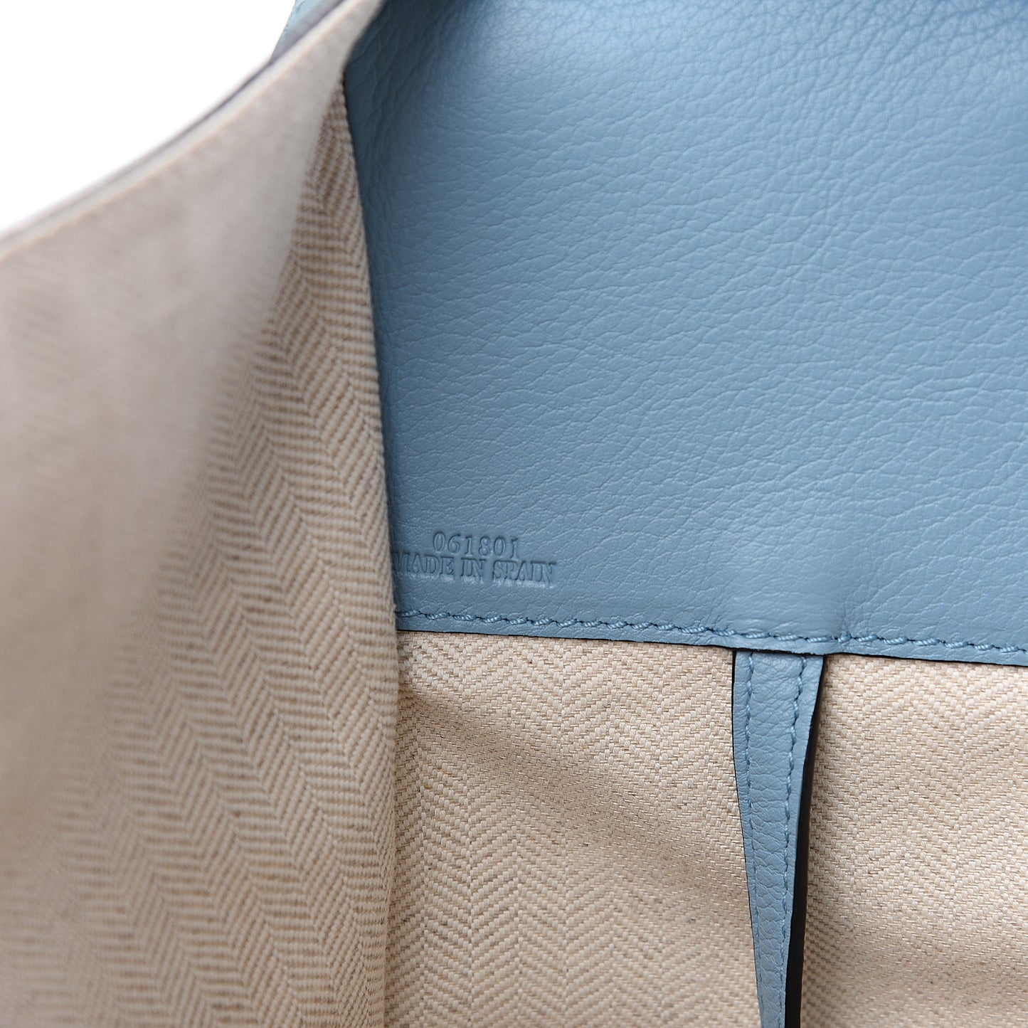 Calfskin Small Hammock Shoulder Bag Aqua Light Blue Stone