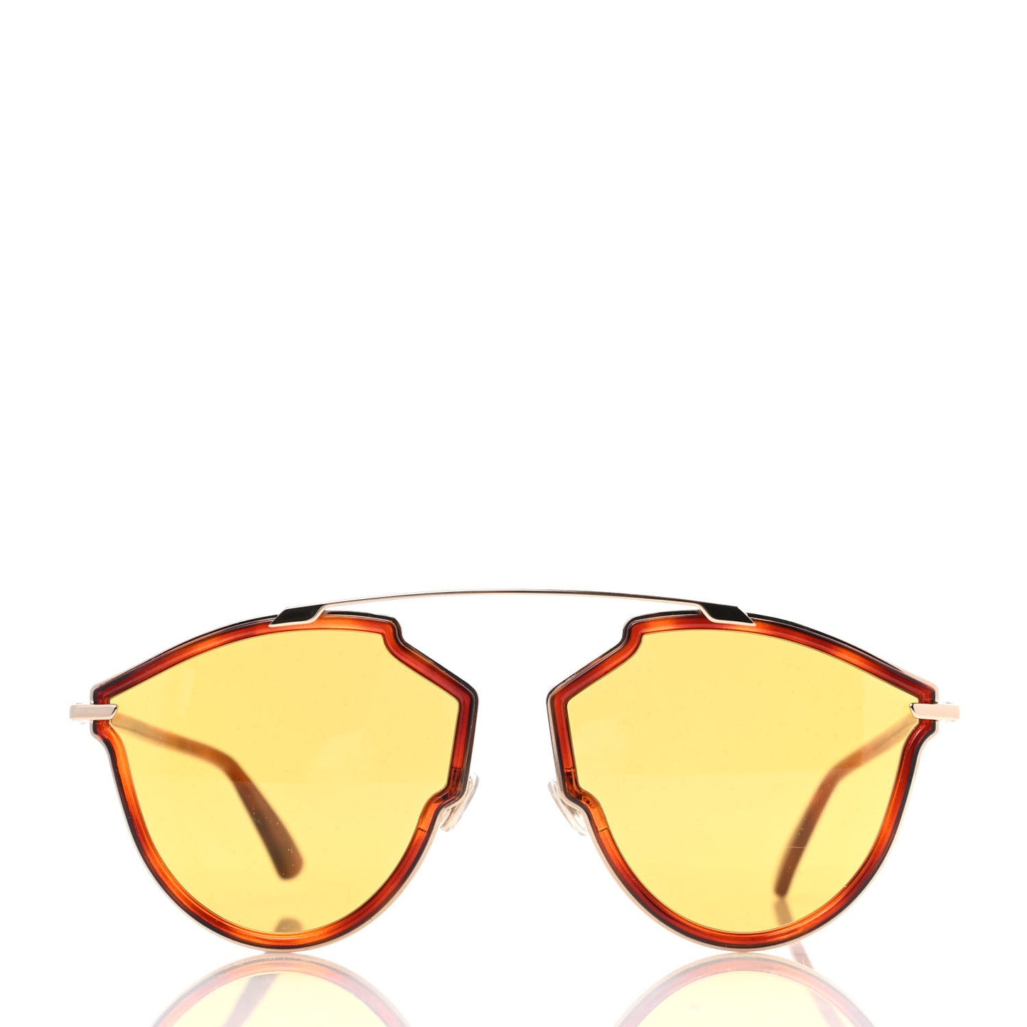 Mirrored So Real Rise Sunglasses Yellow