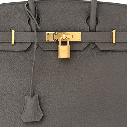 Hermes Togo Birkin 30 Etain 7 of 10