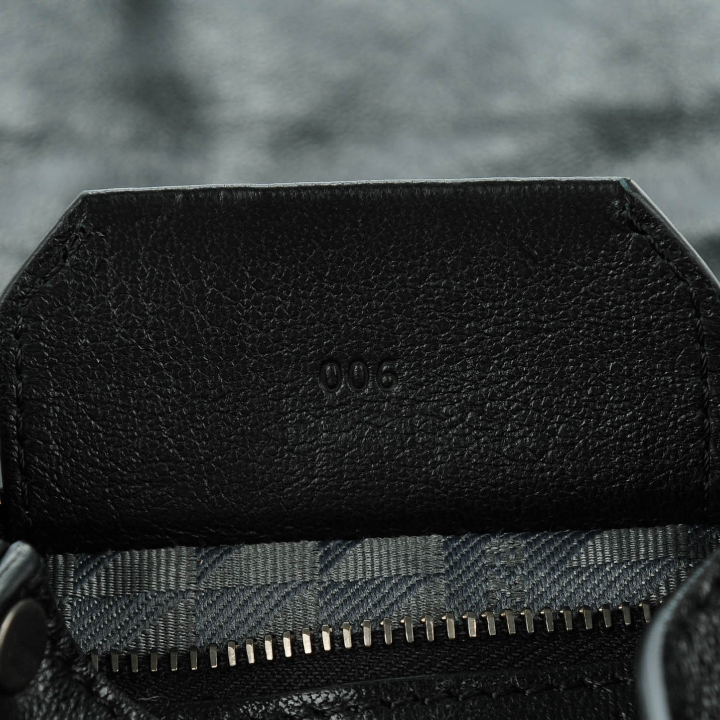 Lambskin PS1 Pouch Messenger Black