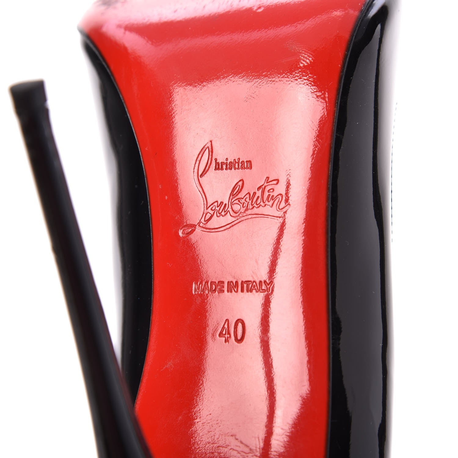 Christian Louboutin Patent So Kate 120 Pumps 40 Black 8 of 12