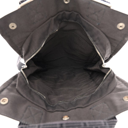 Hermes Canvas Herline Backpack Grey 5 of 12