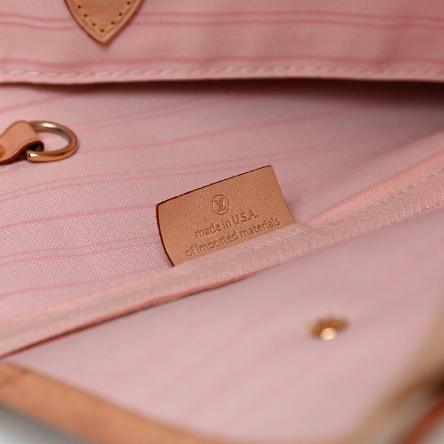 Damier Azur Neo Neverfull MM Rose Ballerine