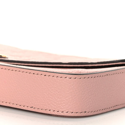 Louis Vuitton Empreinte Pochette Felicie Chain Wallet Rose Poudre 9 of 9