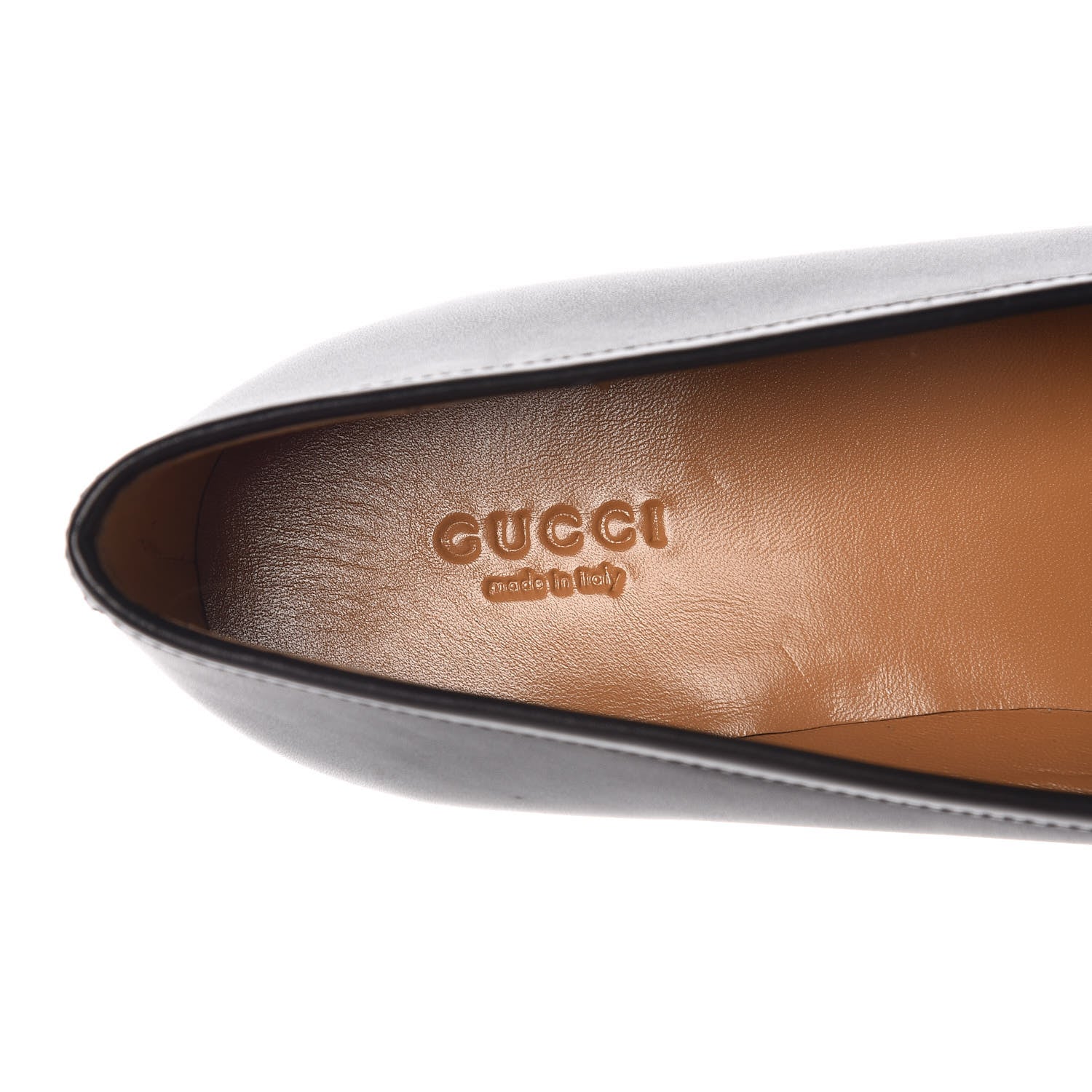 Gucci Calfskin Horsebit Mens Jordaan Loafers 12 Black 7 of 9