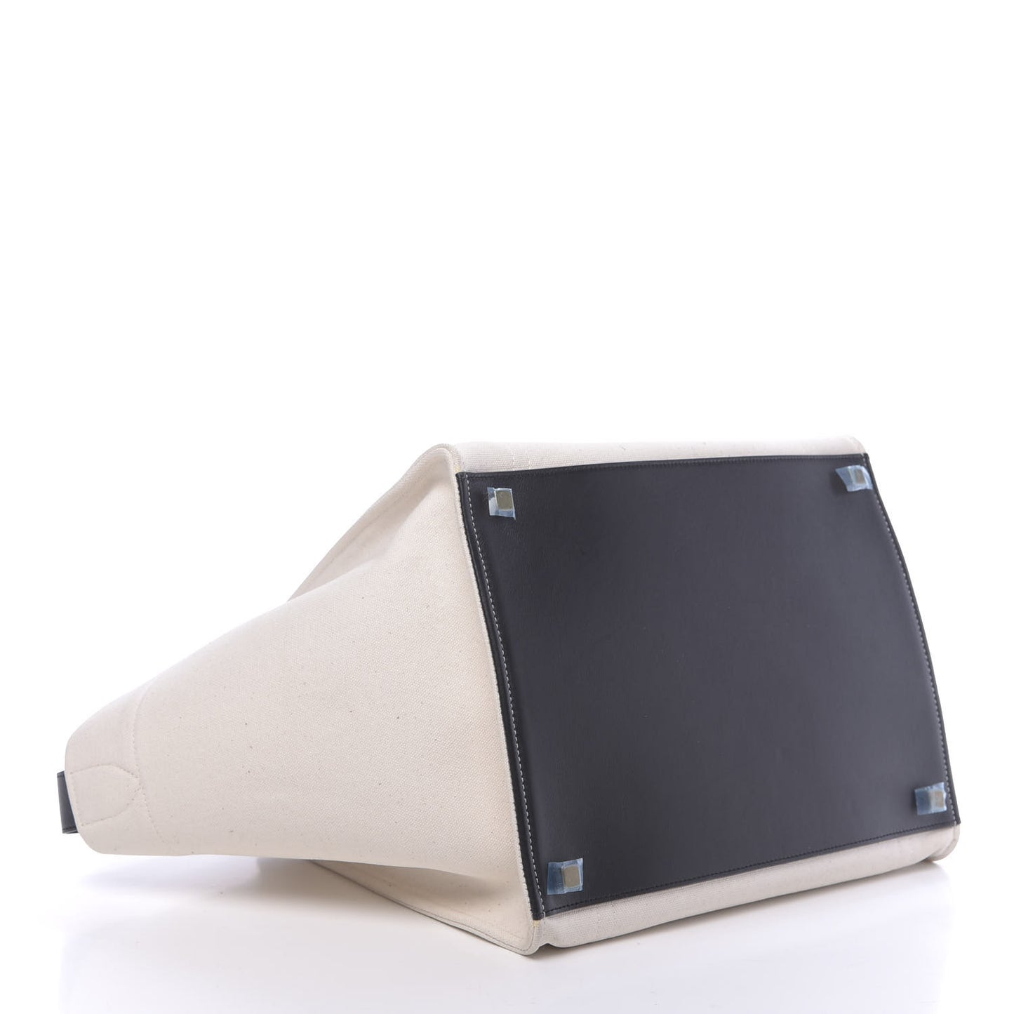 Cotton Canvas Medium Phantom Luggage White