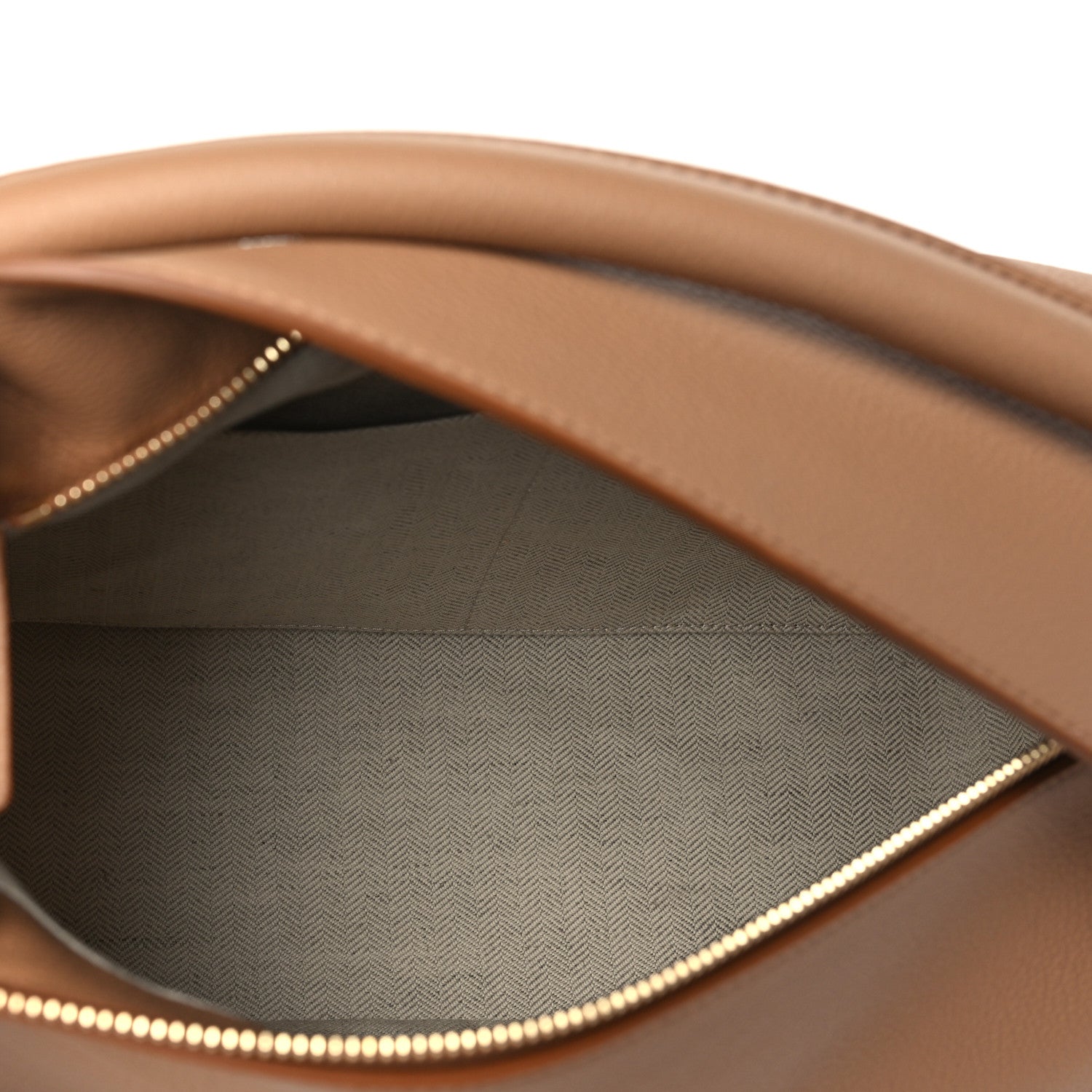 Loewe Grained Calfskin Medium Puzzle Edge Bag Toffee 5 of 10