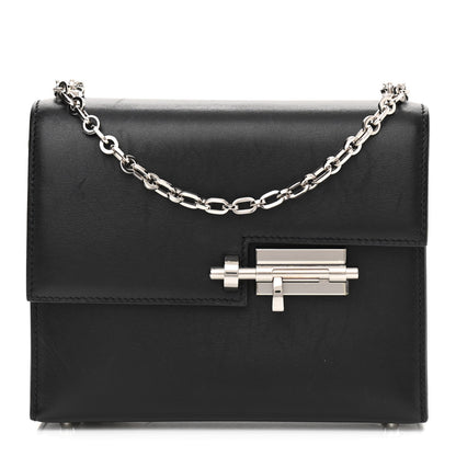 Hermes Box Mini Verrou Chaine Bag Black 1 of 11