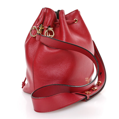 Fendi Vitello Grace Matte F is Fendi Grande Mon Tresor Bucket Bag Fragola 3 of 10